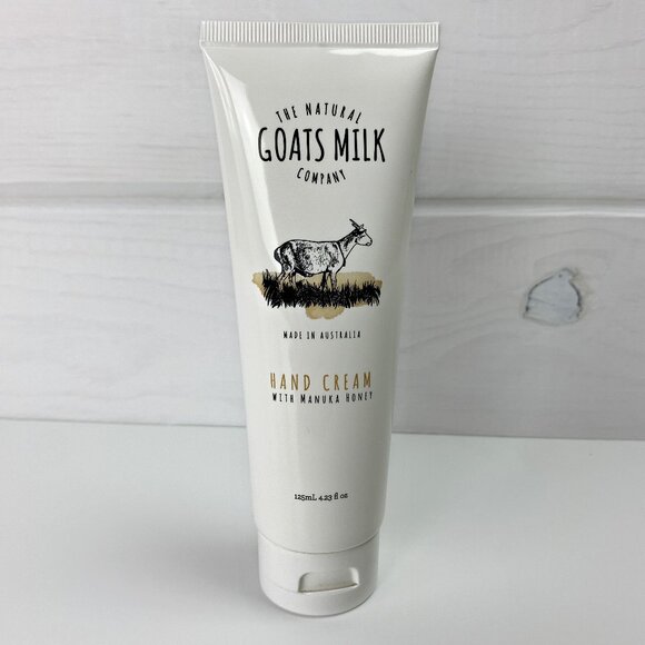 The Natural GOATS MILK Company HAND CREAM with MANUKA HONEY 4.23 oz AUSTRALIA - Picture 1 of 8